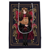 Sac Cadeau Moyen HARRY POTTER™ | Anime Hermione Granger assis (Dos)
