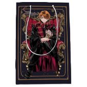 Sac Cadeau Moyen HARRY POTTER™ | Anime Ron Weasley Assis (Devant)