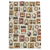 Sac Cadeau Moyen HARRY POTTER™ Chibi Image Frame Motif (Dos)