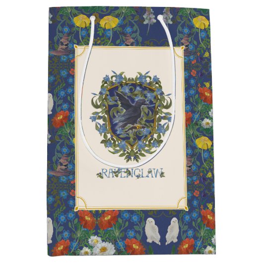 Sac Cadeau Moyen HARRY POTTER™ | Crest RAVENCLAW™ (Devant)