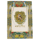 Sac Cadeau Moyen HARRY POTTER™ | Crête HUFFLEPUFF™ (Devant)