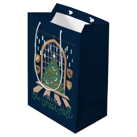 Sac Cadeau Moyen Harry Potter | Deck the Great Hall (Dos Angle)