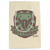 Sac Cadeau Moyen HARRY POTTER™ | Été Magique Blason SLYTHERIN™ (Devant)
