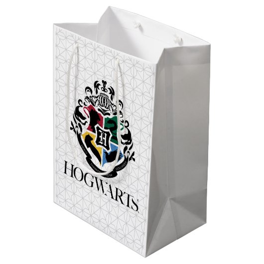 Sac Cadeau Moyen Harry Potter | HOGWARTS™ Pride School Crest (Dos Angle)