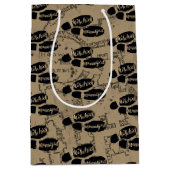 Sac Cadeau Moyen Harry Potter | MISCHIEF MANAGED™ Mappage Empreinte (Devant)