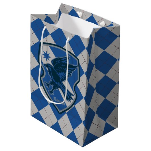 Sac Cadeau Moyen Harry Potter | Ravenclaw House Pride Crest (Devant Angle)