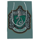 Sac Cadeau Moyen Harry Potter | Retro Mighty Slytherin Crest (Devant)
