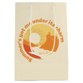 Sac Cadeau Moyen HARRY POTTER™ | Summer Magic HOGWARTS™ Castle (Dos)