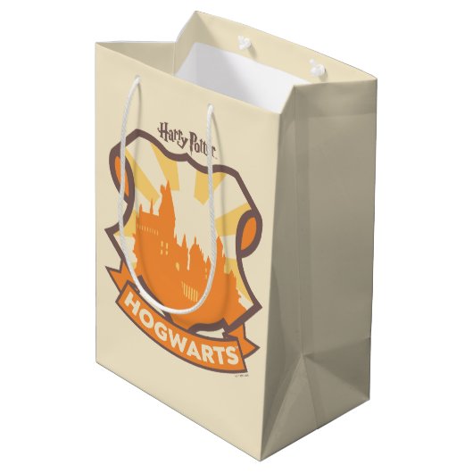 Sac Cadeau Moyen HARRY POTTER™ | Summer Magic HOGWARTS™ Crest (Dos Angle)