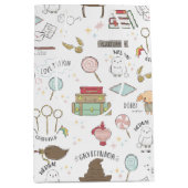 Sac Cadeau Moyen HARRY POTTER™ Tiny Magic Pattern (Devant)