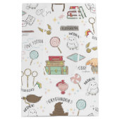 Sac Cadeau Moyen HARRY POTTER™ Tiny Magic Pattern (Dos)