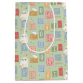 Sac Cadeau Moyen Hedwig Post Letter Block Pattern (Devant)