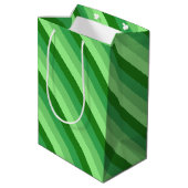 Sac cadeau moyen Herbe verte (Dos Angle)