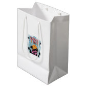 Sac Cadeau Moyen Heure d'été (Devant Angle)