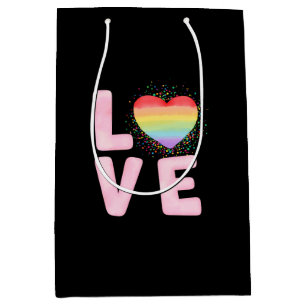 Sac Cadeau Moyen Heureuse Sainte-Valentin 2024 Idée pour elle