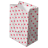 Sac Cadeau Moyen Heureuse Sainte-Valentin Duckling BE MINE (Dos Angle)