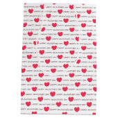 Sac Cadeau Moyen Heureuse Sainte-Valentin Duckling BE MINE (Dos)