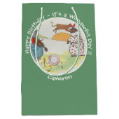 Sac Cadeau Moyen Hey Diddle Diddle Collection de fête d'anniversair (Devant)