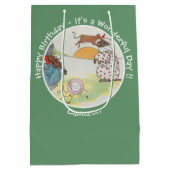 Sac Cadeau Moyen Hey Diddle Diddle Collection de fête d'anniversair (Dos)