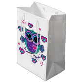 Sac Cadeau Moyen Hibou (Dos Angle)