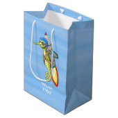 Sac Cadeau Moyen Hippocampe Fusée (Devant Angle)