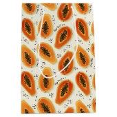 Sac Cadeau Moyen Hiya Papaya Motif (Devant)