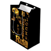 Sac Cadeau Moyen Hockey (Devant Angle)