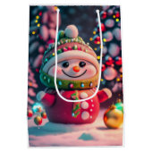 Sac Cadeau Moyen Holiday Cheer (Dos)