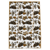 Sac Cadeau Moyen Holiday Sweets- Coco (Solid) Medium Gift Bag (Dos)