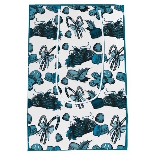 Sac Cadeau Moyen Holiday Sweets- Ice (Solid) (Dos)