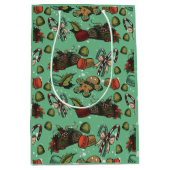 Sac Cadeau Moyen Holiday Sweets- Mint (Color) (Devant)