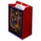 Sac Cadeau Moyen Holy Family "Stained Glass"  (Devant Angle)