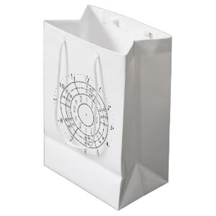 Sac Cadeau Moyen horloge