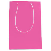 Sac Cadeau Moyen Hot Pink (Devant)