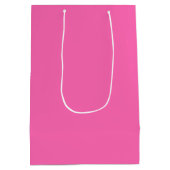Sac Cadeau Moyen Hot Pink (Dos)