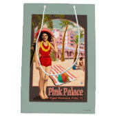 Sac Cadeau Moyen Hôtel hawaïen royal en Hawaï (Dos)