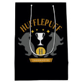 Sac Cadeau Moyen HUFFLEPUFF™ Badger and Cup House Pride Graphisme (Dos)