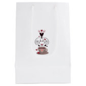 Sac Cadeau Moyen I Heart Coffee (Dos)
