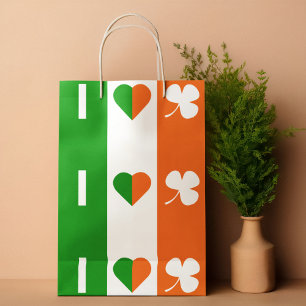 Sac Cadeau Moyen I Love Ireland