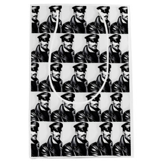 Sac Cadeau Moyen Icone LGBTQ Gay Leather papa