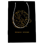 Sac Cadeau Moyen Icône Stark de la maison (Devant)