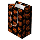 Sac Cadeau Moyen Idaho State University Bengals Spirit Design (Dos Angle)