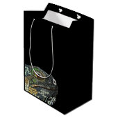 Sac Cadeau Moyen Iguana Lizard Animal Iguana (Dos Angle)