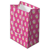 Sac Cadeau Moyen illusima rose (Devant Angle)