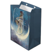 Sac Cadeau Moyen Illustration d'affichage de la stars (Dos Angle)