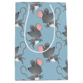 Sac Cadeau Moyen Illustration du dessin sur les souris (Devant)