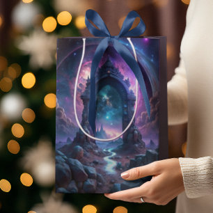 Sac Cadeau Moyen Imaginaire du portail Galactique Passerelle cosm