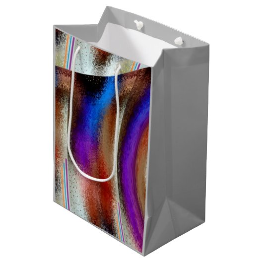Sac cadeau moyen imaginatif (Devant Angle)