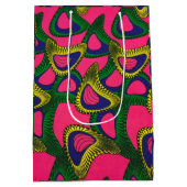 Sac Cadeau Moyen Impression Africaine (Dos)