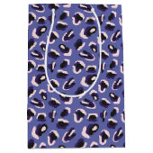 Sac Cadeau Moyen Impression d'animal abstrait violet (Devant)